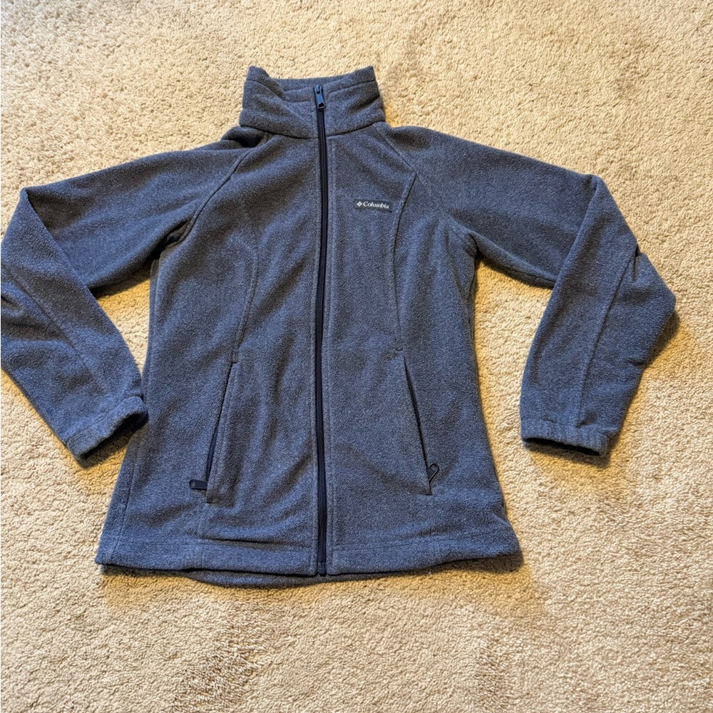 Columbia Charcoal Fleece Jacket